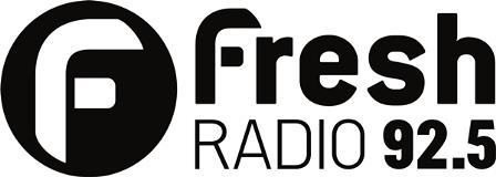 Fresh Radio Edmonton - Horizontal -No Tag -with Lettermark fresh logo