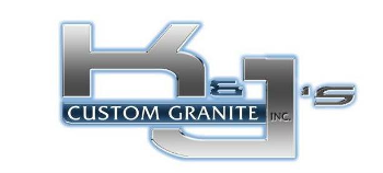 kjlogo kj custom granite logo